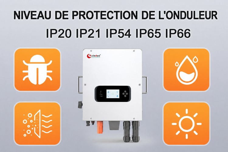 niveau de protection onduleur IP20 IP21 IP54 IP65 IP66