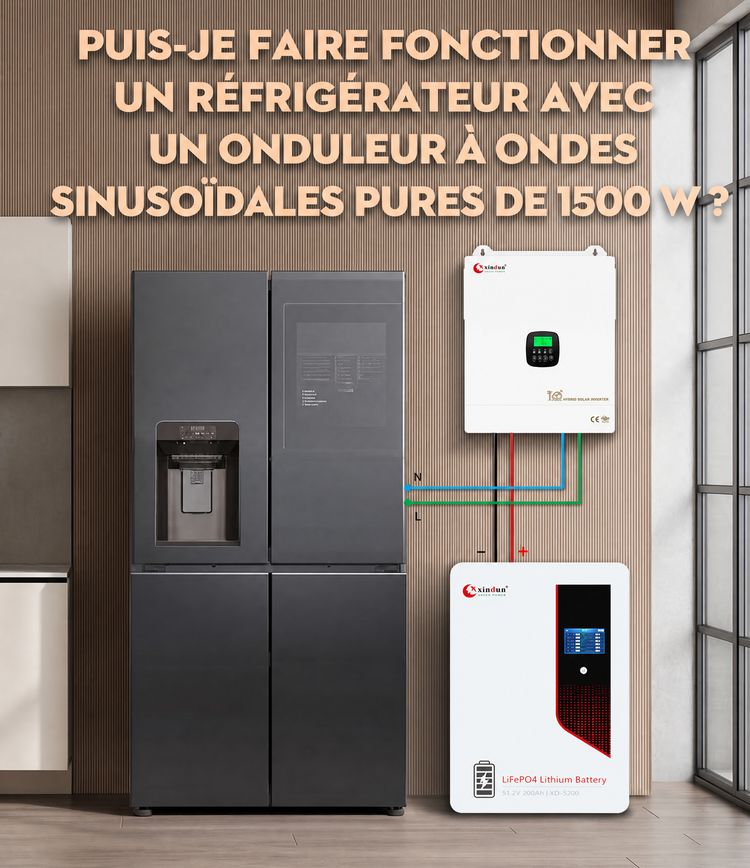 onduleur à ondes sinusoïdales pures 1500 W