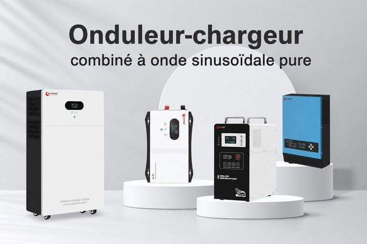 onduleur-chargeur combiné à onde sinusoïdale pure