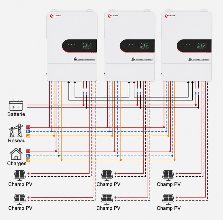 onduleur hybride alimentation split-phase onduleur hybride alimentation split-phase