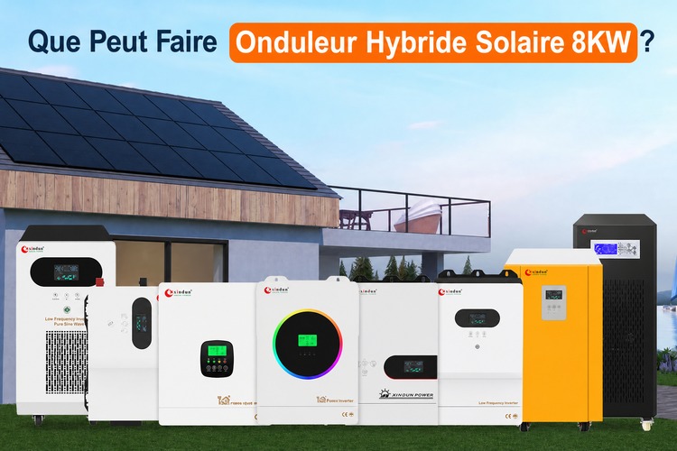 onduleur hybride solaire 8 kW