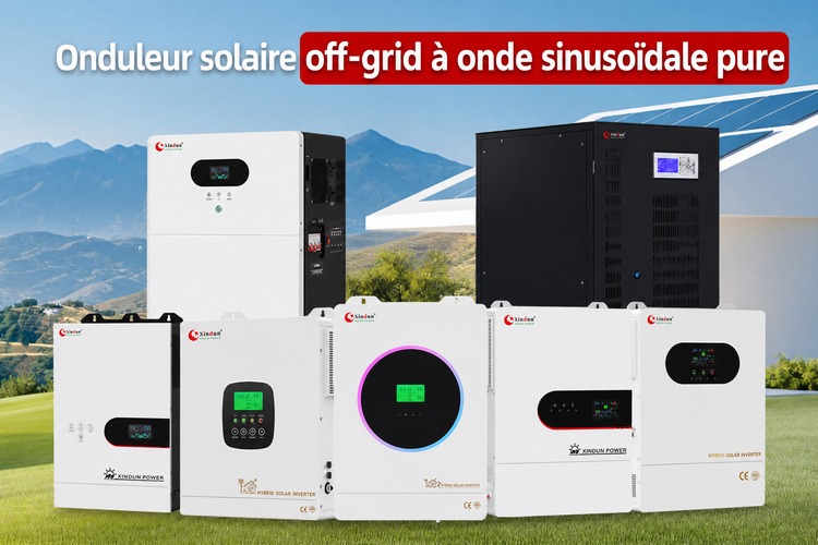 onduleur solaire off-grid à onde sinusoïdale pure