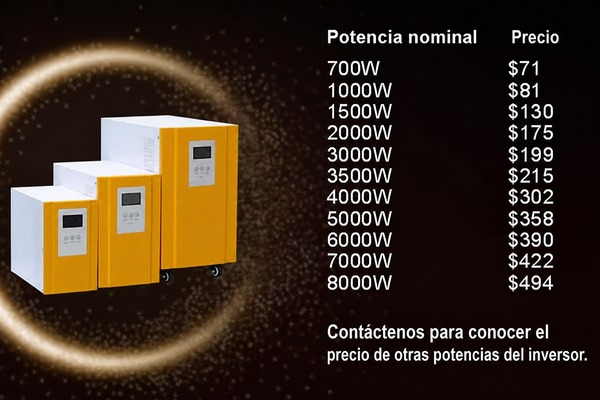 Precios de inversores solares CA fuera de red en Pakistán Precios de inversores solares CA fuera de red en Pakistán