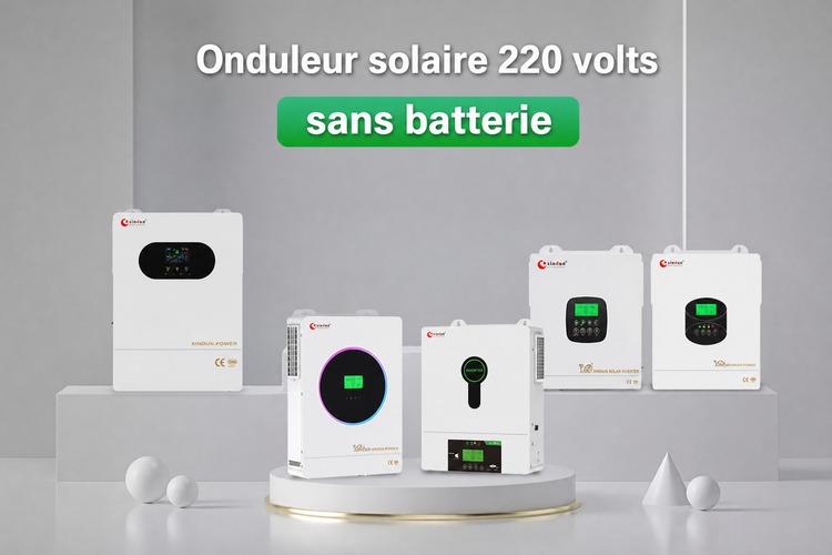 solaire vers 220 volts sans batterie