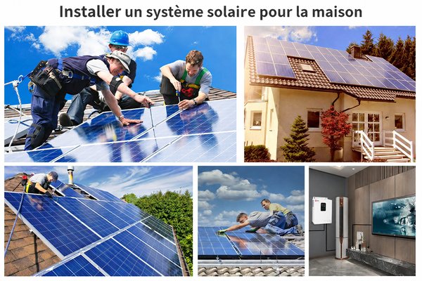 Installer un système solaire pour la maison