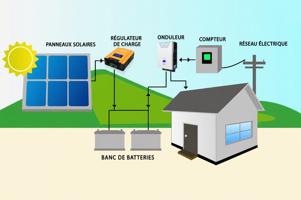 rôle du régulateur de charge dans un système solaire