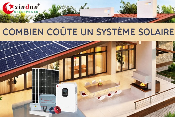 combien coûte un système solaire