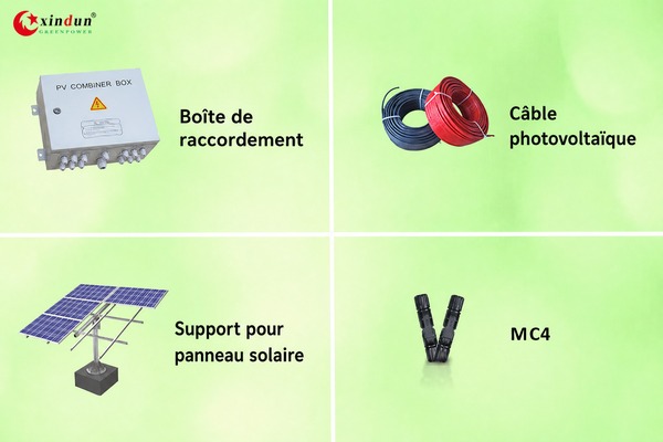accessoires de système solaire 20 kW accessoires de système solaire 20 kW