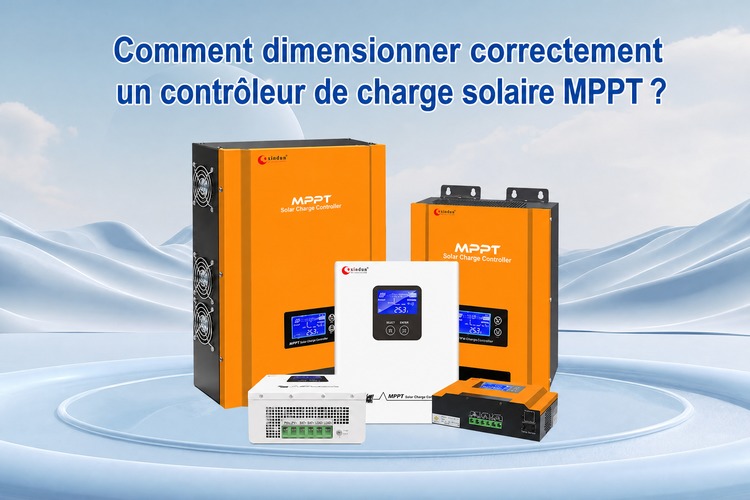 dimensionnement du régulateur de charge solaire MPPT