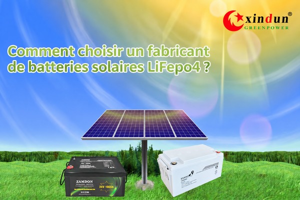 fabricant de batteries solaires