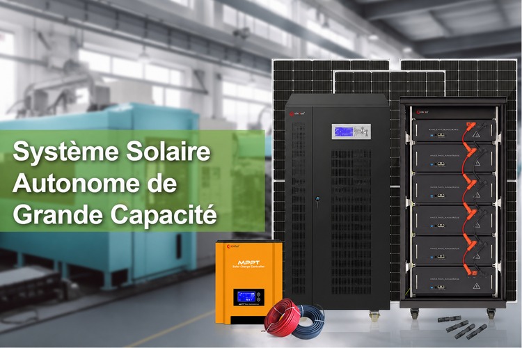 grands systèmes solaires hors réseau