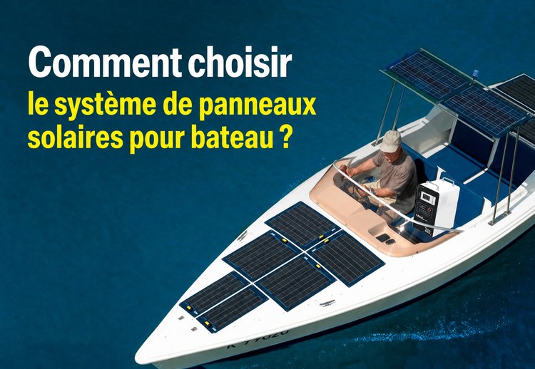 kit de panneaux solaires pour petit bateau
