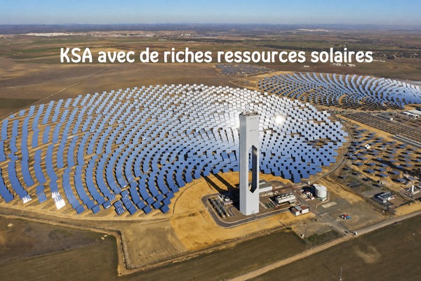Arabie saoudite riche en ressources solaires - prix onduleur solaire KSA