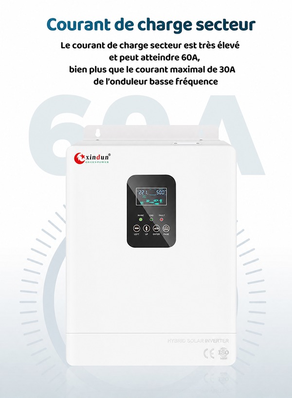Onduleur avec chargeur secteur Onduleur avec chargeur secteur