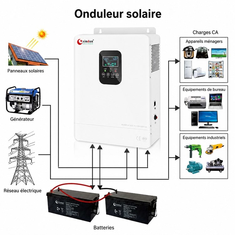 onduleur MPPT 3 kW HP PRO-T