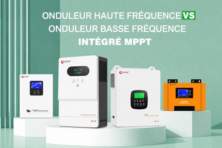 onduleur PV haute et basse fréquence avec MPPT