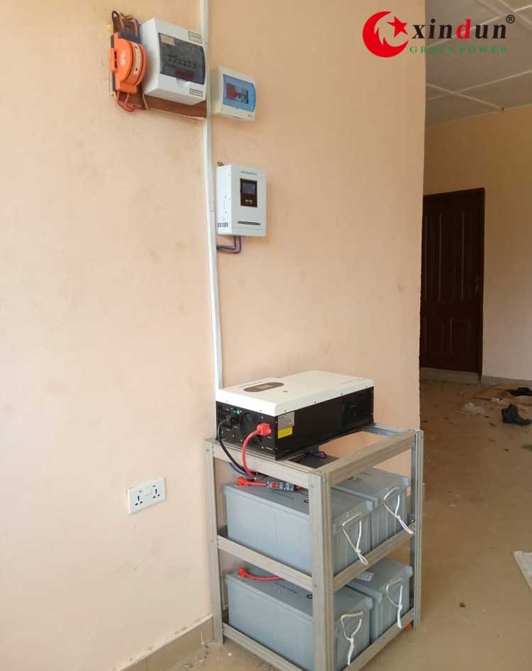 onduleur solaire hybride 2kva installe a domicile onduleur solaire hybride 2kva installe a domicile