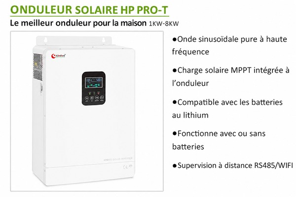 onduleur solaire Xindun HP PRO-T