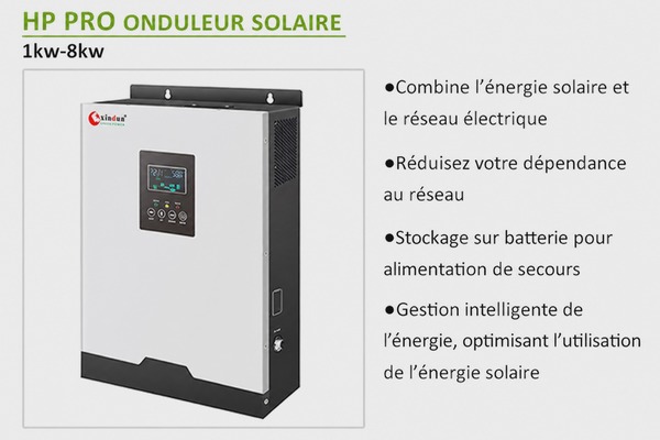 onduleur solaire Xindun HP PRO