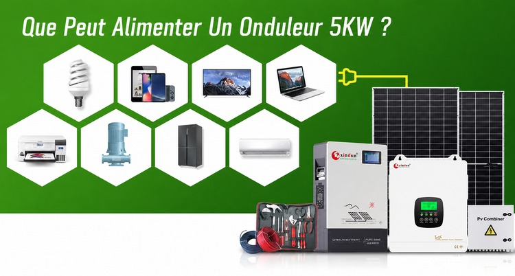 que peut alimenter un onduleur 5kw