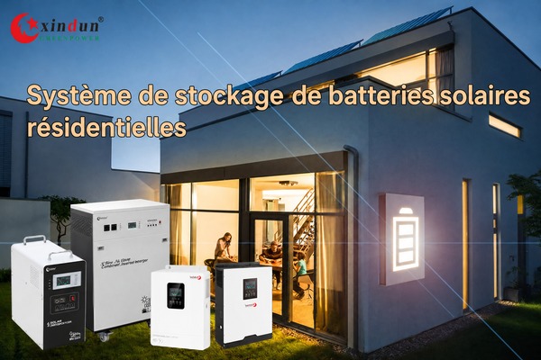 système de stockage solaire domestique système de stockage solaire domestique
