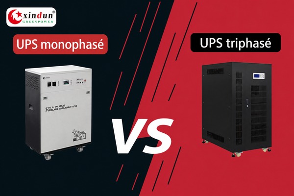 UPS monophasé vs triphasé