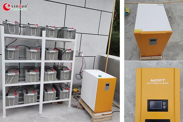Xindun Power — cas de système d'onduleur solaire hybride Xindun Power — cas de système d'onduleur solaire hybride 2