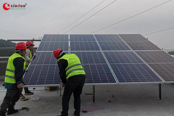 Xindun Power — cas de système d'onduleur solaire hybride Xindun Power — cas de système d'onduleur solaire hybride